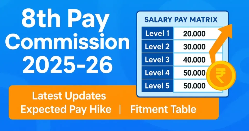 8th pay commission salary fitment factor
