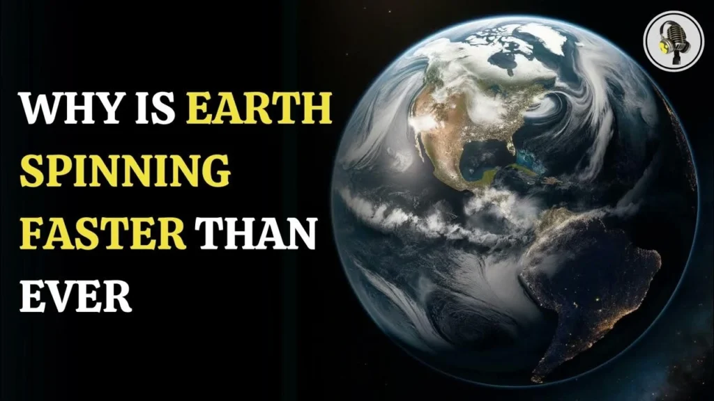 is earth spinning faster
