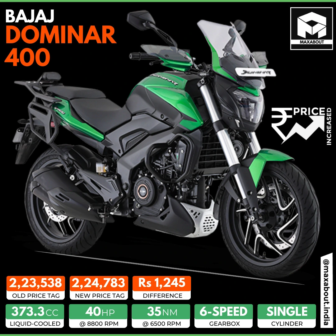 new bajaj dominar 400