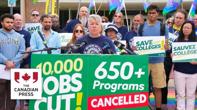 ontario colleges layoffs