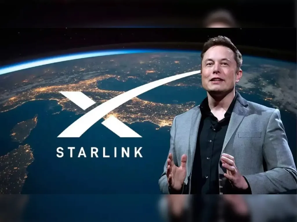 starlink satellite in india